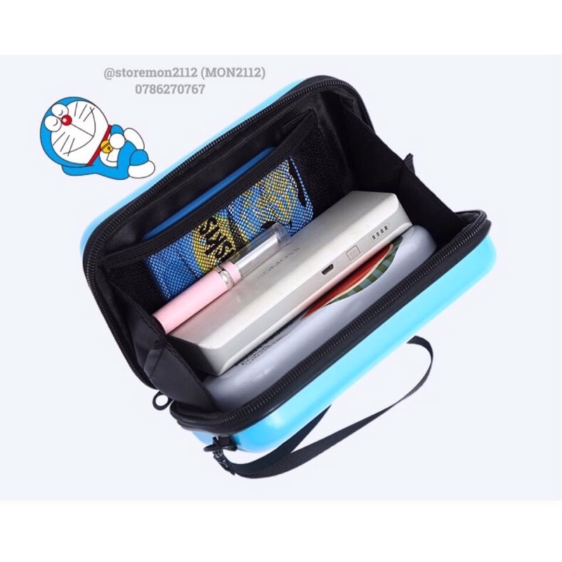 Túi ví Doraemon Doremon kèm dây đeo chéo