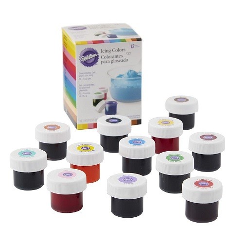 Màu thực phẩm Wilton Icing Color set 8 - set 12