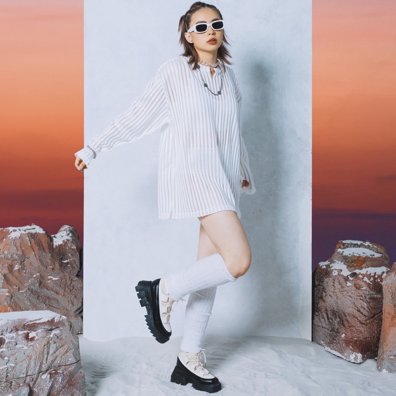 ÁO LƯỚI TAY DÀI NAM NỮ / FORM RỘNG OVERSIZED / AZIERLOCO🚩