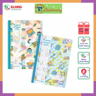  Vở kẻ ngang lò xo đơn Klong B5 80tr 120tr 200tr định lương 58 90 Winner; MS: 560,561,563 