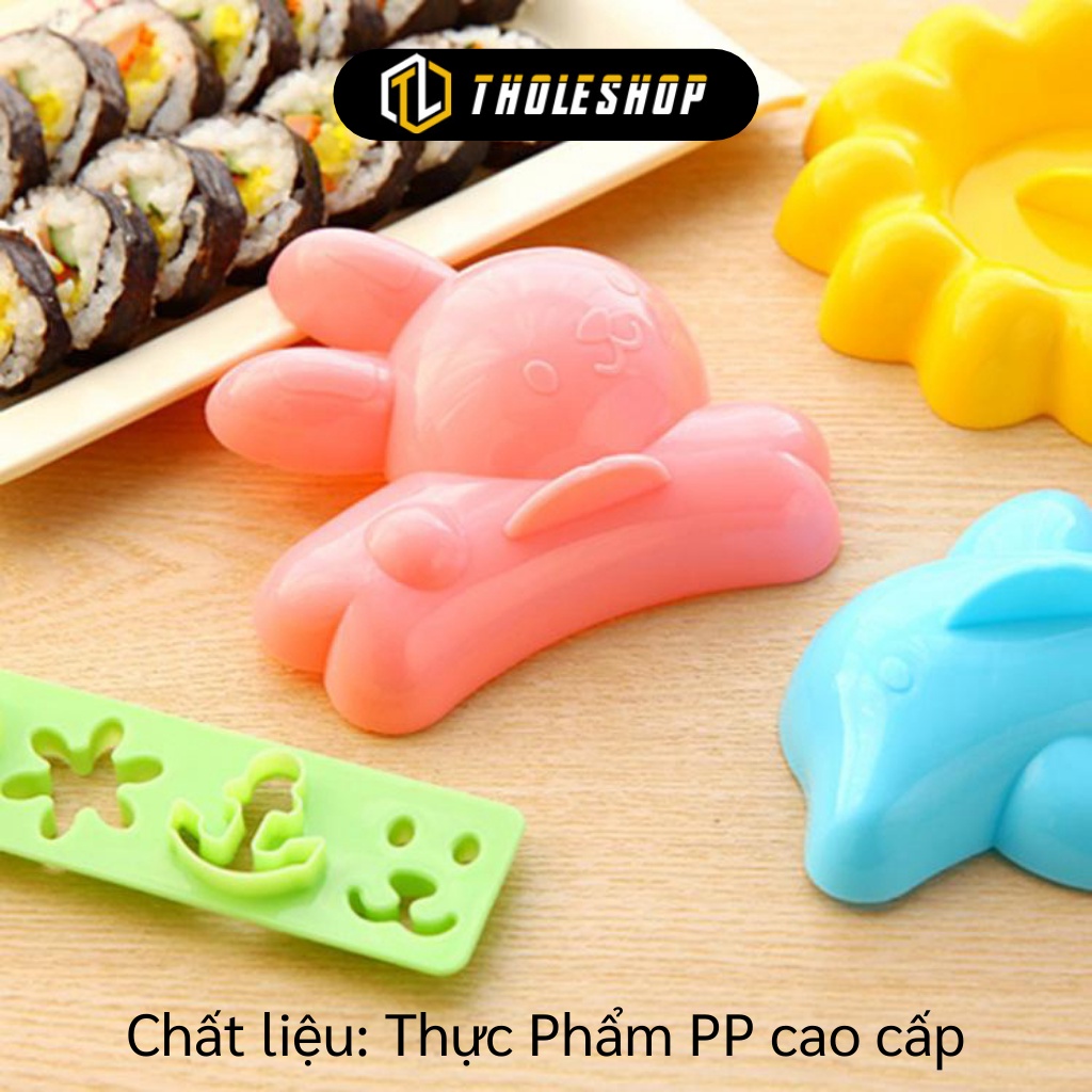 Khuôn Tạo Hình Cơm - Khuôn Cơm Bento Cho Bé Ăn Dặm Kiểu Nhật Bản, Làm Cơm Nắm 7119