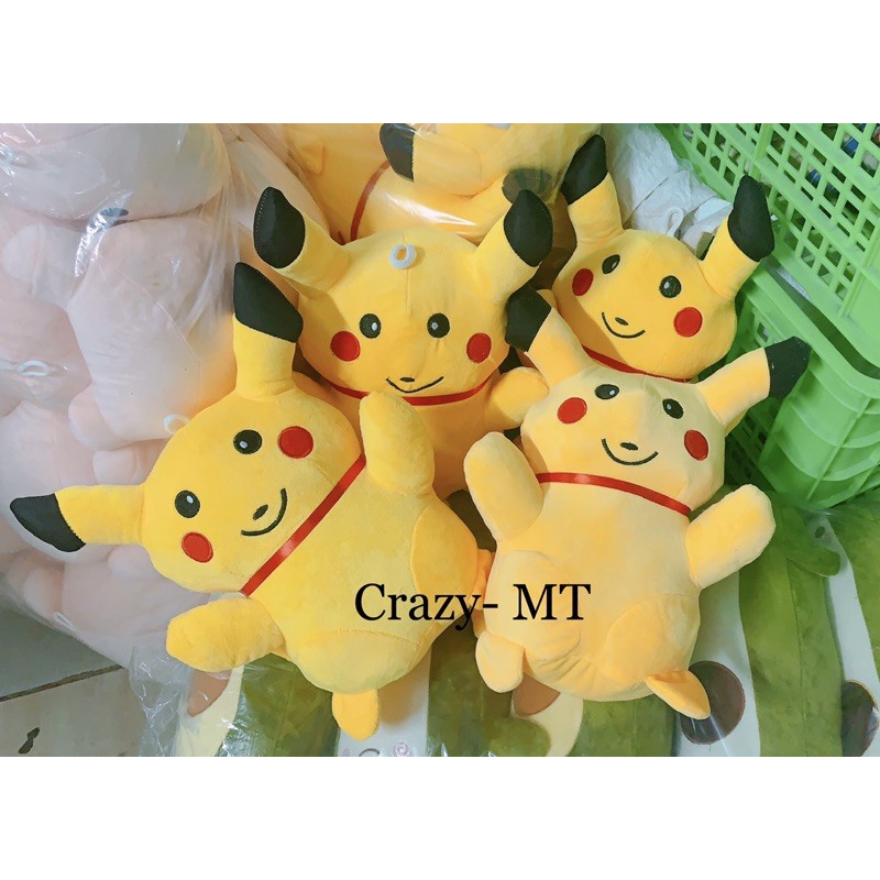 Gấu bông pikachu 2 sừng