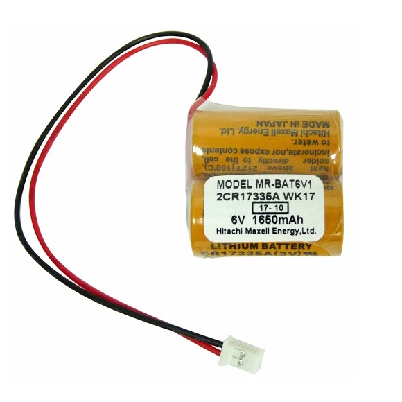 Pin Maxell MR-BAT6V1 2CR17335A WK17 6V 1650mAh PLC WP MR-J4
