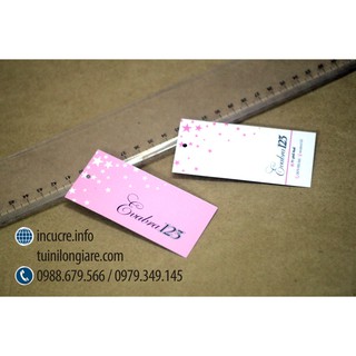 1000 Tag mác quần áo 4,5 x 9 cm