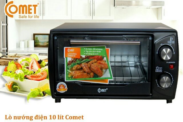 Lò nướng Comet 10 lít