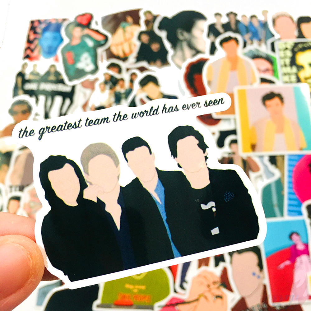 One Direction 1D - Series 03 Pop Music Band Stickers 50Pcs/Set Louis Tomlinson ...