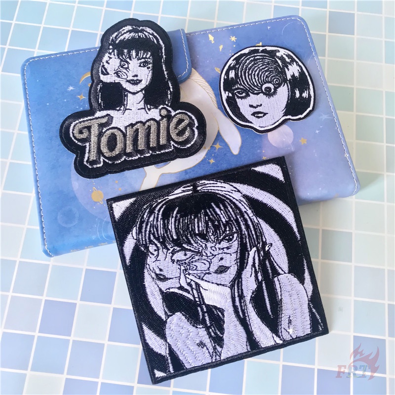 ☸ Sticker Ủi Thêu Hình Truyện Tranh Kinh Dị Tomie Uzumaki ☸ 1 Sticker Ủi Thêu Hình Manga
