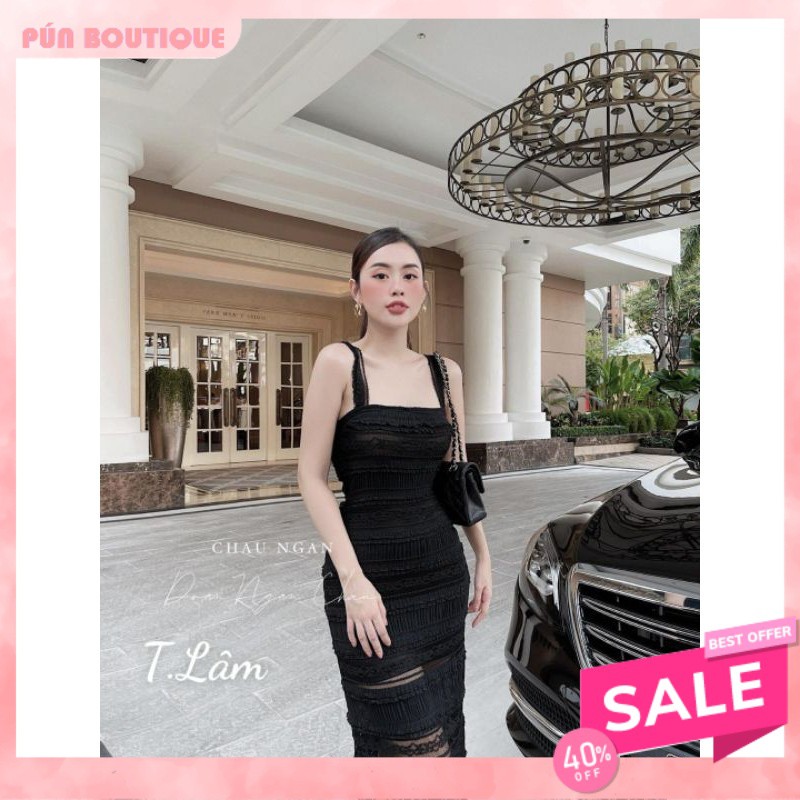 Đầm Ren 2 Dây Body Dáng Maxi Dài Tôn Dáng 2 lớp Có Mút Ngực 3 Màu - Váy 2s Quyến Rũ | BigBuy360 - bigbuy360.vn