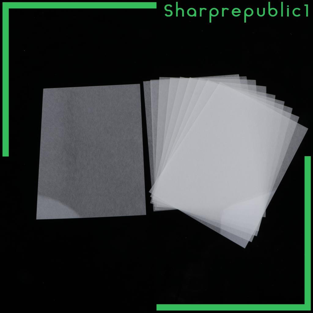 [shpre1] 10 Pieces of Clear Shrink Wrap Sheets of Shrink Wrap Paper for DIY Crafts