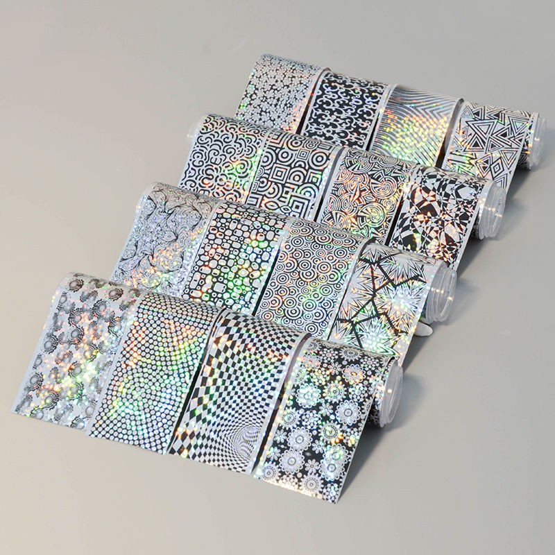 Sticker dán móng hoạ tiết lấp lánh