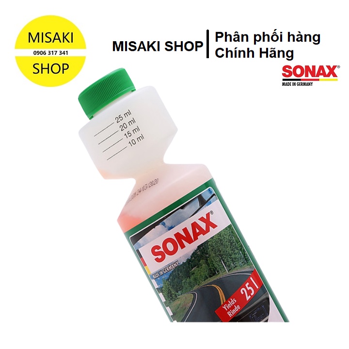 | 371141 | Dung Dịch Làm Trong Kính Lái Khi Mưa | SONAX ClearView 1:100 Concentrate | Misaki Shop