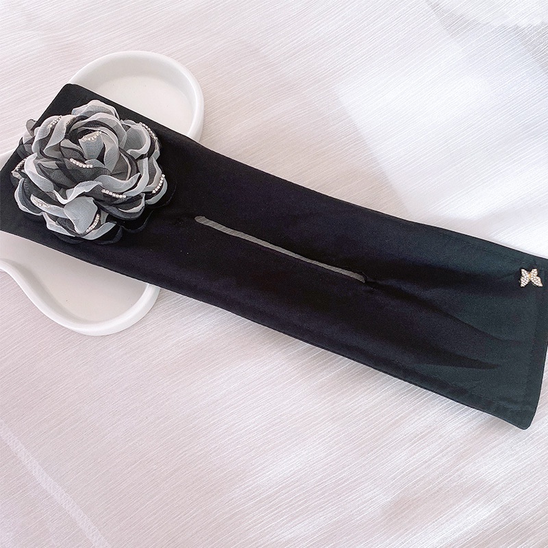 Kẹp Tóc Xoắn Ốc Hình Bông Hoa Lớn Bằng Sợi Thép Mềm Mại 2022 12.5M