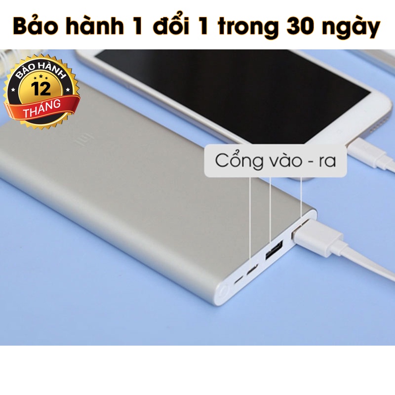 💥Sạc Dự Phòng Gen 3 💥SANG TRỌNG/Dung lượng 10000mAh Chuẩn Dung Lượng, Tích Hợp Sạc Nhanh