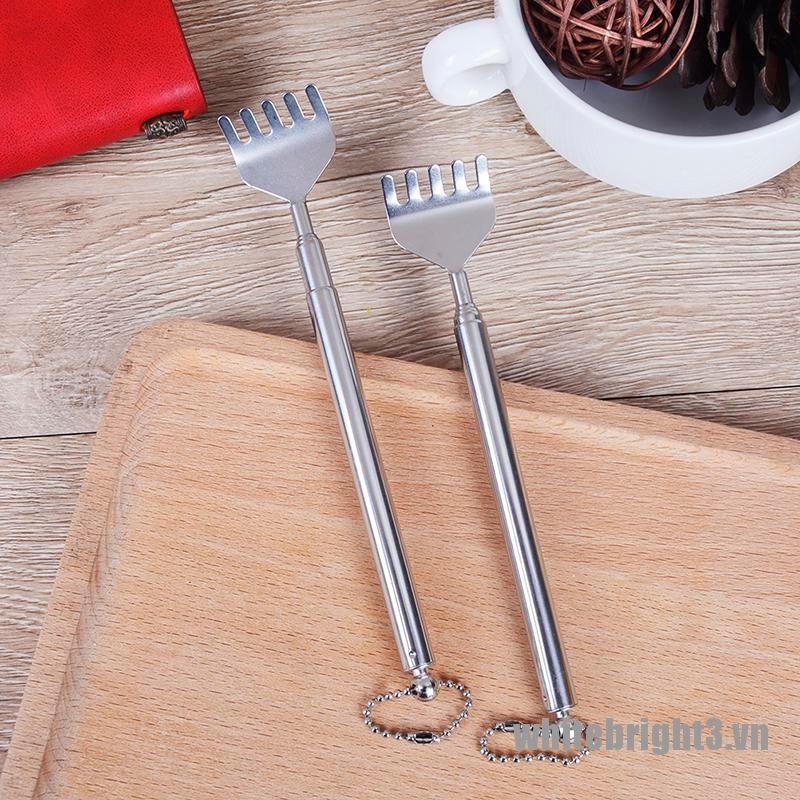 (Hàng Mới Về) Cây Gãi Lưng Bằng Thép Không Gỉ Tùy Chỉnh Tiện Lợi