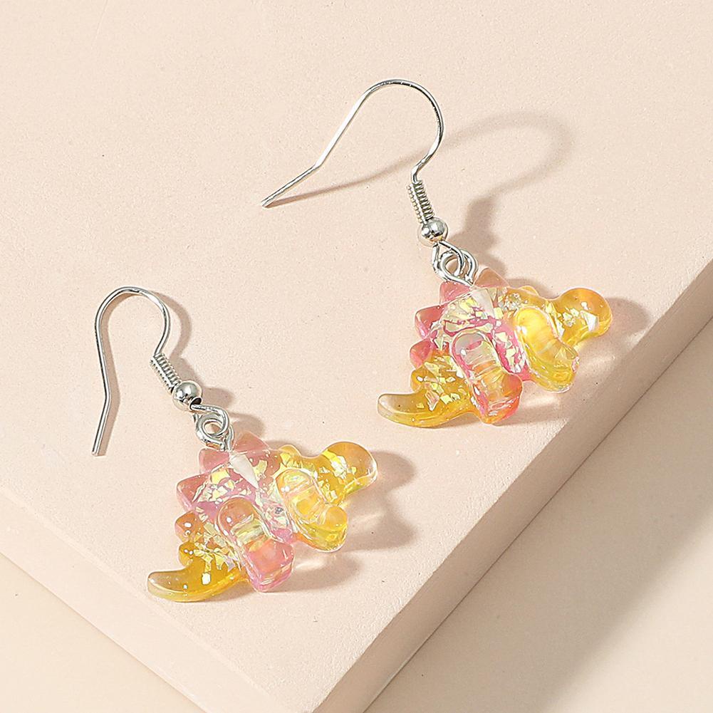 Bông tai bằng acrylic thiết kế đơn giản sáng tạo T0I4