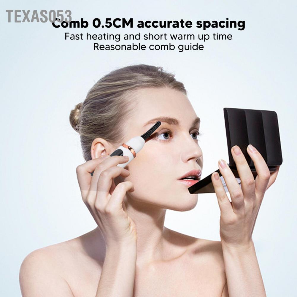 💕Hàng HOT Máy Uốn Lông Mi Bằng Nhiệt Có Màn Hình Kỹ Thuật Số Và Cổng Sạc USB Tiện Dụng