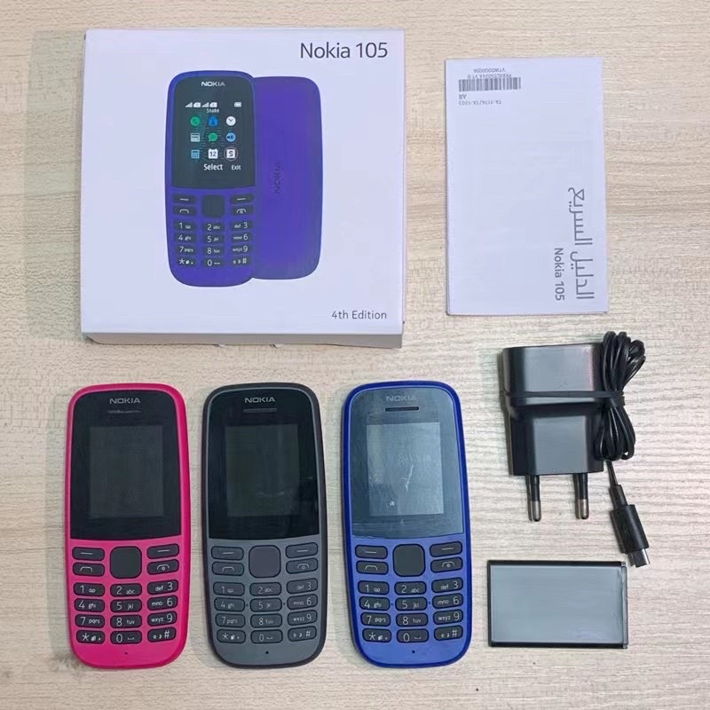 ✅ Nokia 105 2 sim 2019 Full box