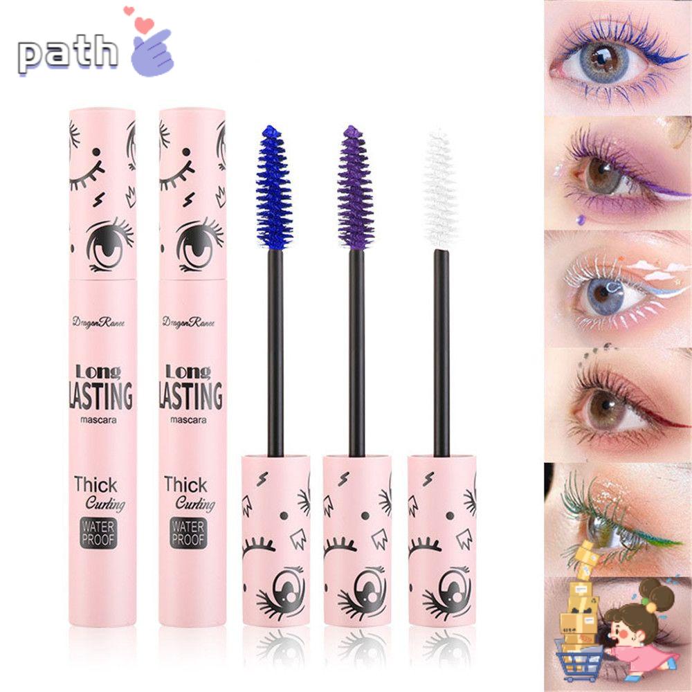Mascara Trang Điểm Lông Mi 6 Màu Sắc Chống Nước Nhanh Khô