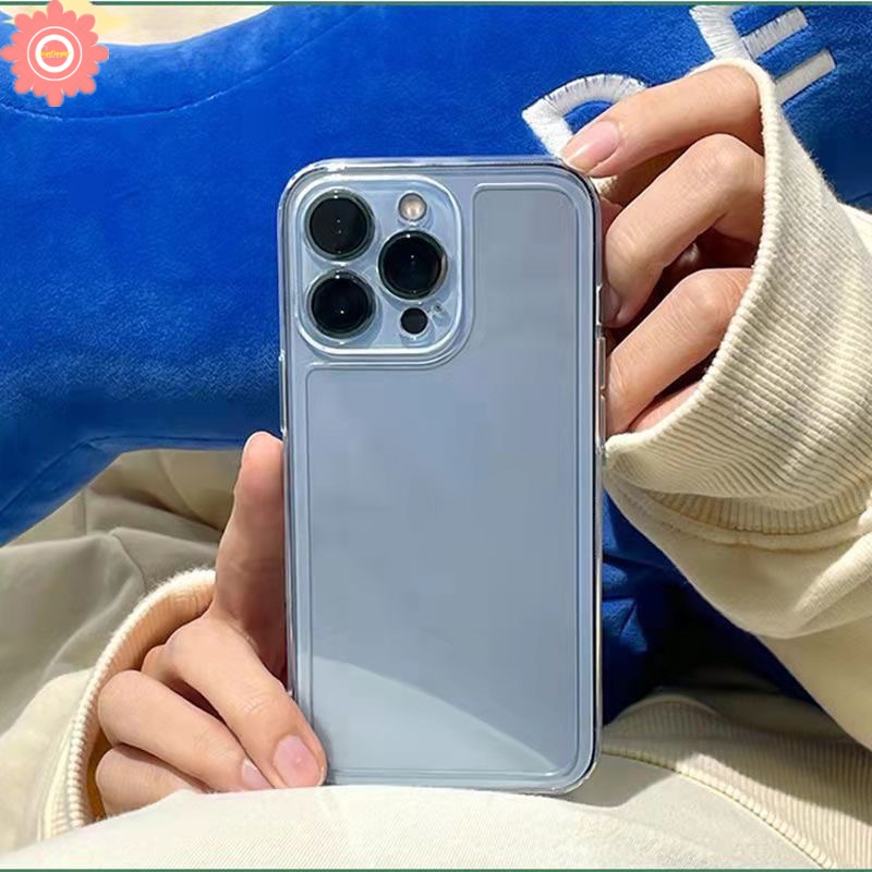 Sang Trọng Ốp Điện Thoại tpu Mềm Trong Suốt Chống Sốc Cho iphone 11 15 7 8 plus 13 12 15 pro max se 2020 xr x xs max