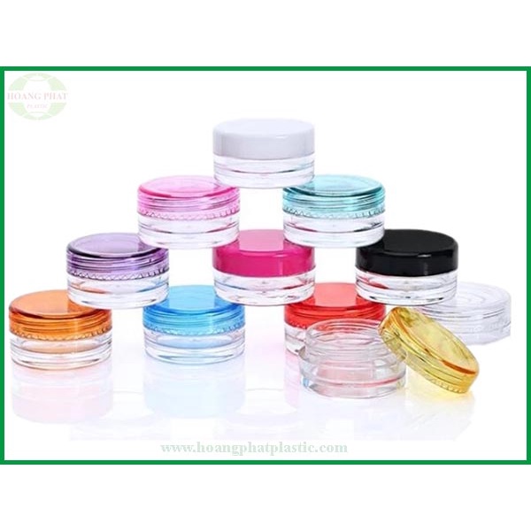 Hũ nhựa chiết mỹ phẩm đa dụng DCPX-NTA, đựng kem , son dưỡng