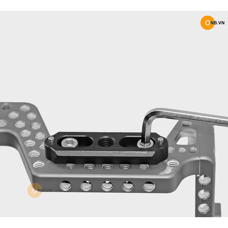 Thanh Rail 6.3cm Kim loại ngàm Kẹp Nato