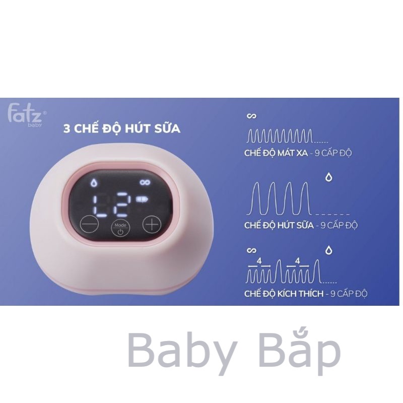 MÁY HÚT SỮA RẢNH TAY KHÔNG DÂY FATZ BABY - FREEMAX 1 - FB1201CW