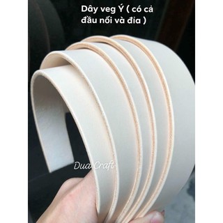 Phôi dây lưng veg ý 1 lớp (dày 3.8~ 3.9 mm)