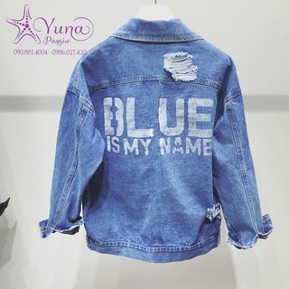 Áo Khoác Jean Nữ Blue
