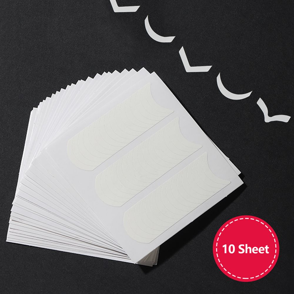 [Hàng mới về] Set 10 tờ miếng dán hỗ trợ tạo kiểu trang trí sơn móng tay DIY