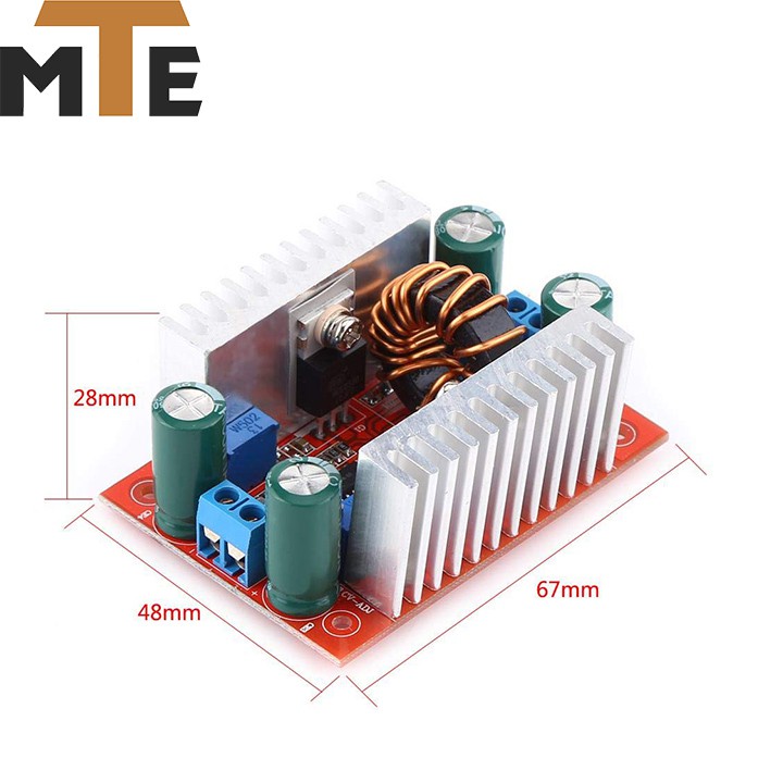 Mạch tăng áp 400W 15A DC-DC 8.5-50V lên 12-60V