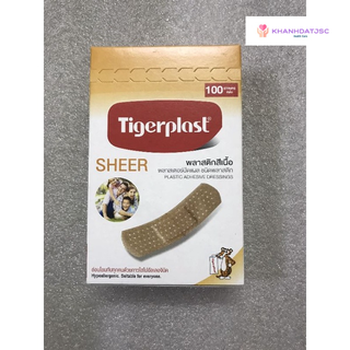 Băng cá nhân màu da Tigerplast Sheer