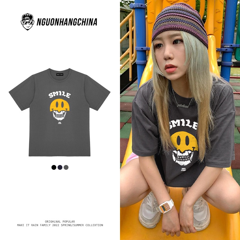 Áo phông Make It Rain Heybig cộc tay - Smile