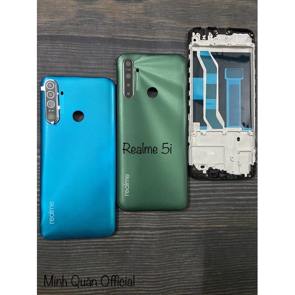Thay bộ realme 5i xịn tặng ốp auto đen
