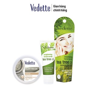 Bộ Sản Phẩm Sạch Sâu Sáng Da Vedette