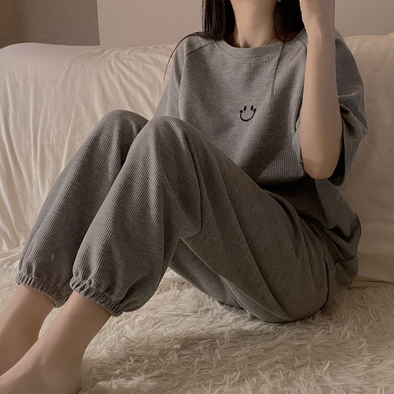 Bộ Ngủ Ở Nhà Smile Đáng Yêu