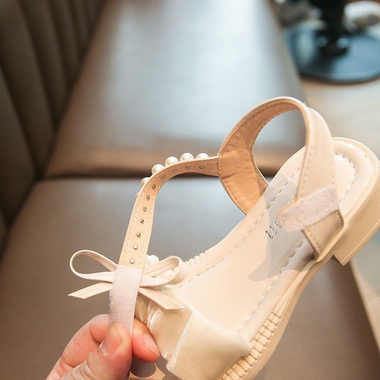 Sandal công chúa dành cho bé gái đính hạt và nơ siêu xinh - Hàng Quảng Châu Cao Cấp