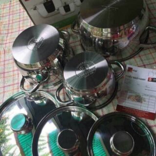 BỘ NỒI FIVE STAR 3 MÓN CAO CẤP BẾP TỪ