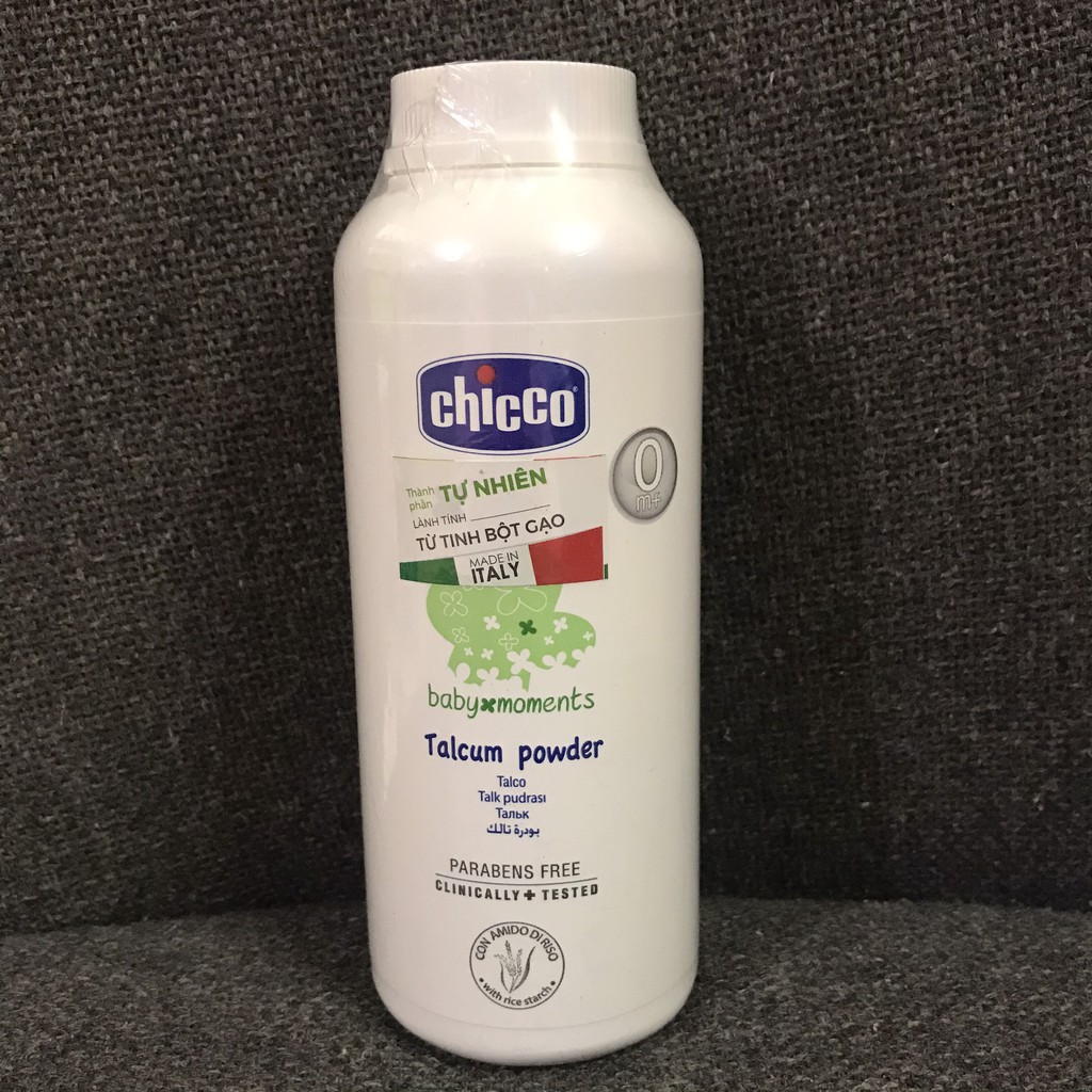 Phấn rôm tinh bột gạo 150gr Chicco