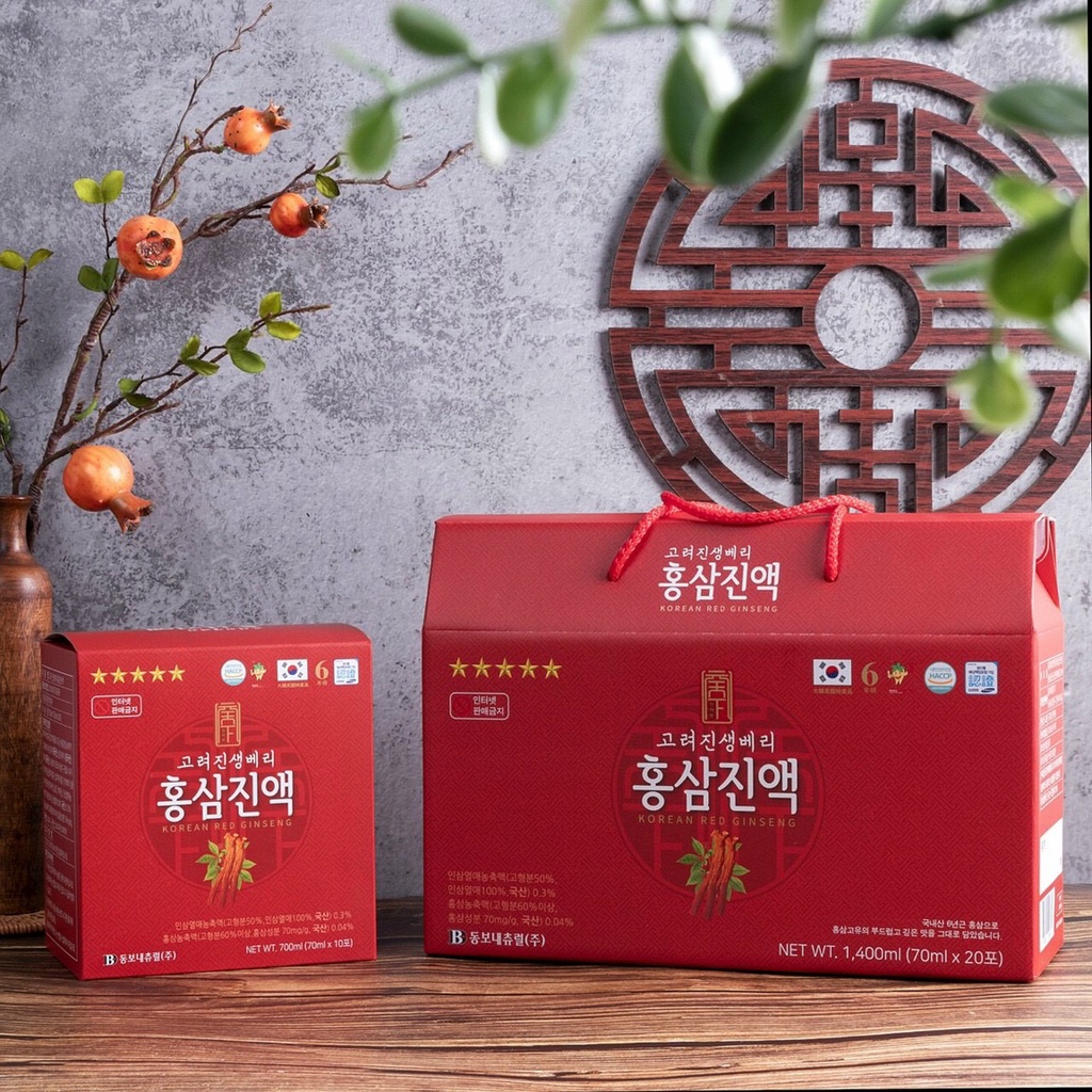 Nước hồng sâm DongWon Hàn Quốc (Hộp 20 gói)