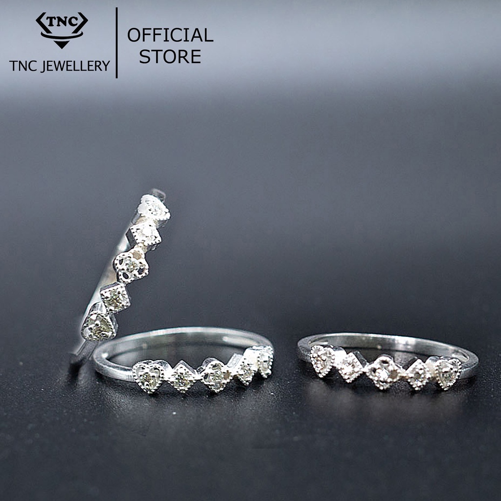 Nhẫn Bạc Nữ Bông Hoa Sao Nhẹ Nhàng, Thanh Lịch -Trang Sức TNC JEWELLERY