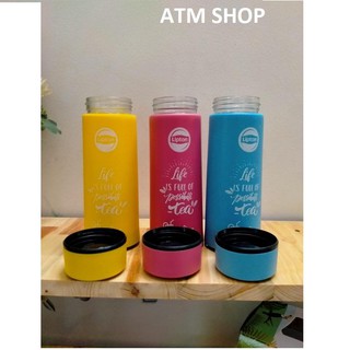 BÌNH NƯỚC LIPTON THỦY TINH 400ML