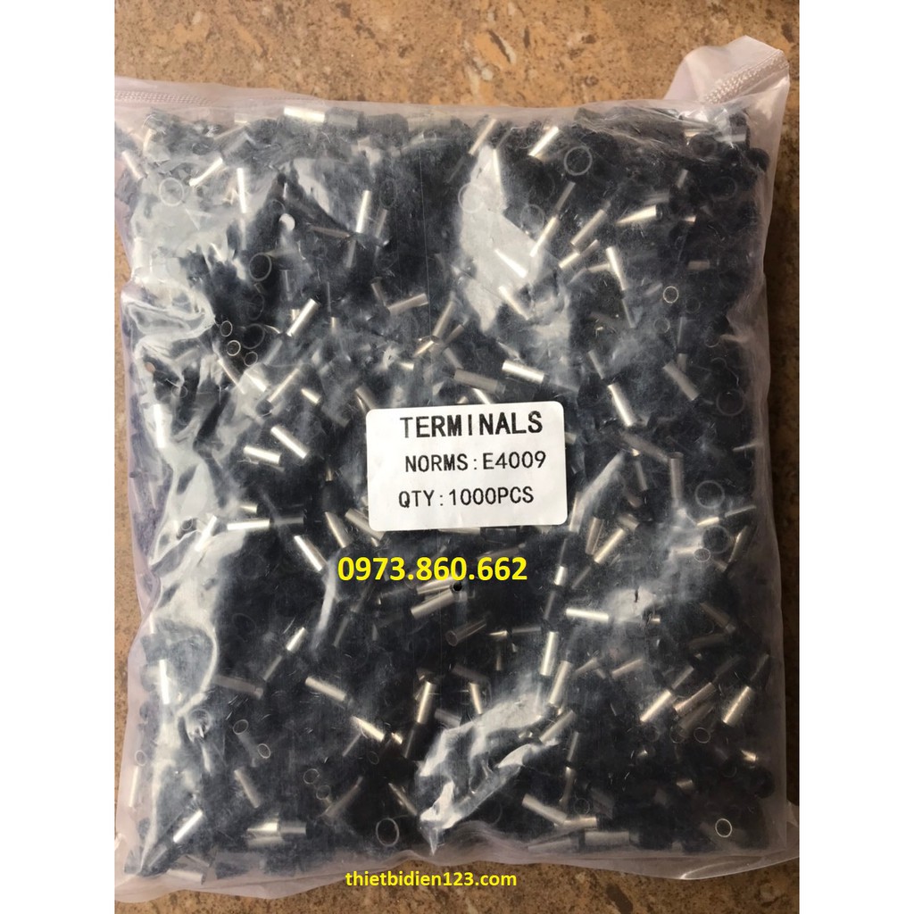 500 Đầu cos kim rỗng - cos pin bấm dây E0508, E7508, E1008, E1508, E2508, E4009, E6012 -TBĐ