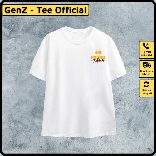 Áo Thun Local Brand TP Hải Phòng, Áo 63 Tỉnh Thành Nam Nữ Form Rộng Unisex Genz Cá Tính