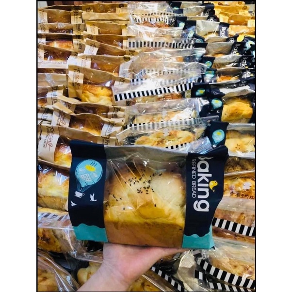 Bánh Sandwich-Hoa cúc-Bông lan trứng muối-Bông lan nho dừa