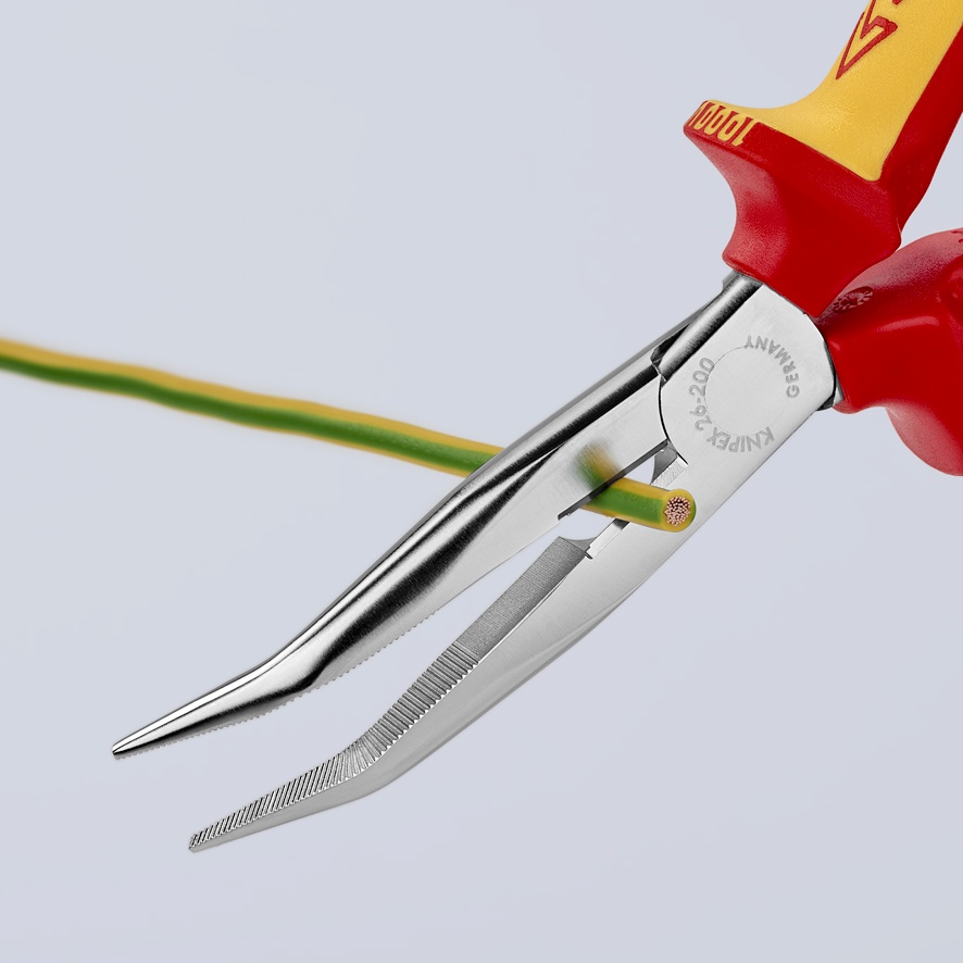Kìm Nhọn Knipex Mũi Đàn Hồi Dài 200mm Mã 26 12 200/ 26 15 200/ 26 25 200/ 26 16 200/ 26 16 200 T/ 26 26 200/ 26 26 200 T
