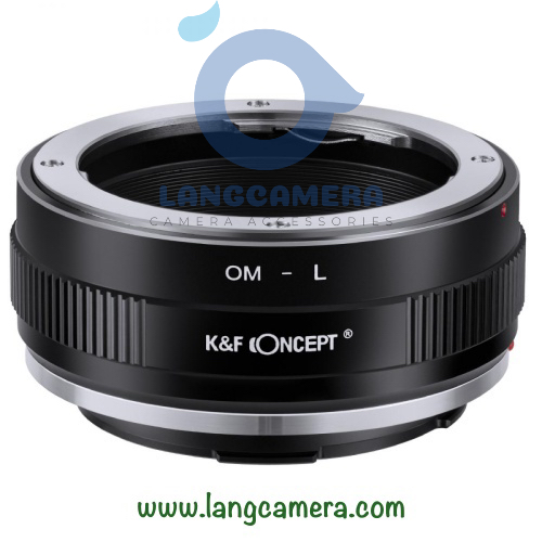 Ngàm chuyển OM-SL hiệu K&amp;F Concept (sử dụng lens Olympus OM trên máy ảnh Leica T, Lumix S, Sigma)