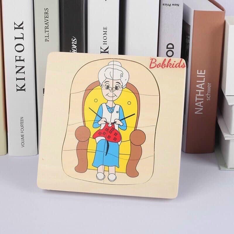 Sự phát triển của người - giáo cụ montessori