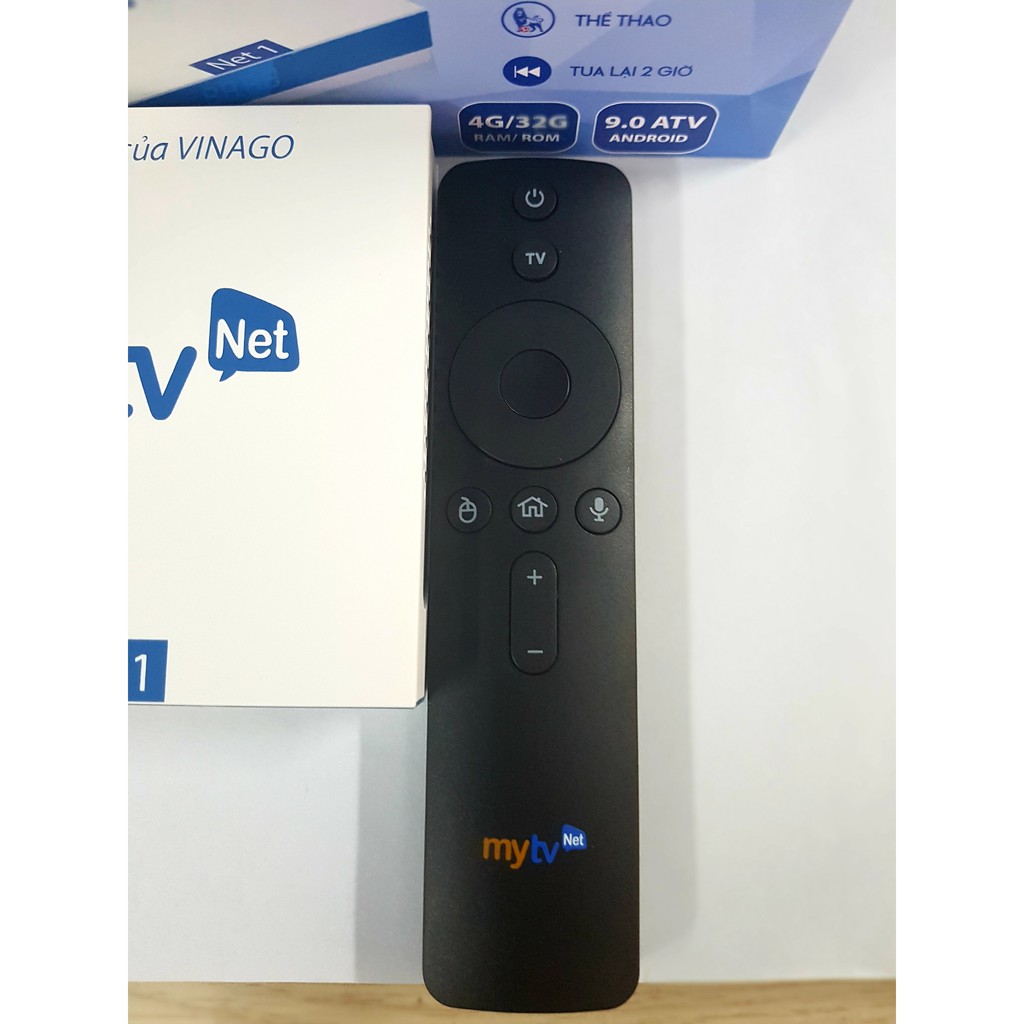 ANDROID BOX MYTVNET NET 1 4G, ROM 32G 2020 - TÍCH HỢP KHIỂN GIỌNG NÓI - ANDROID ATV 9.0