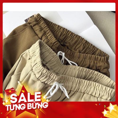 Quần Jogger Kaki 2 Sọc Nam Nữ Thời Trang Hàn Quốc Cực Hot - Hàng nhập khẩu