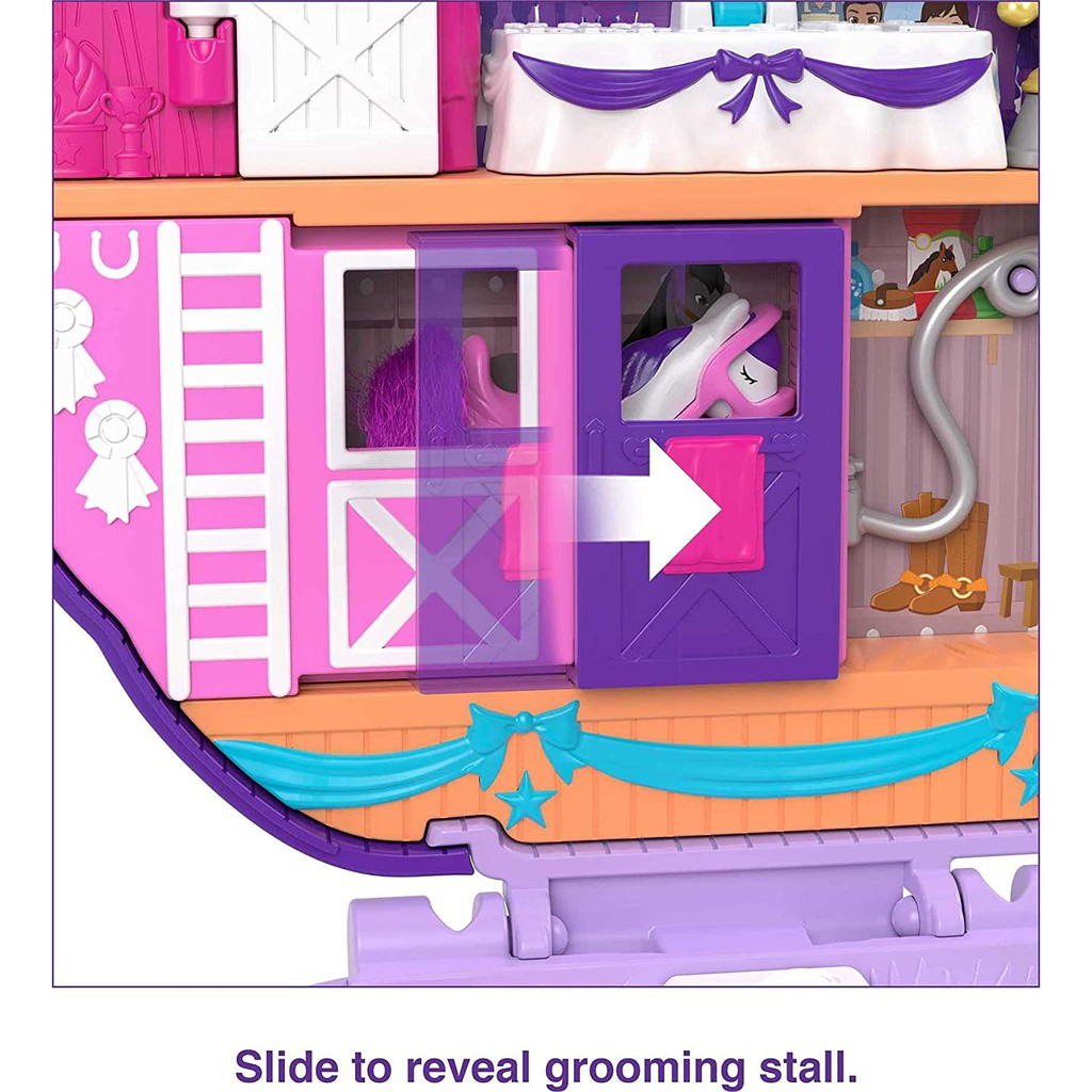 ĐỒ CHƠI POLLY POCKET - Polly Pocket và buổi biểu diễn xiếc ngựa - MÃ SP GTN14/FRY35